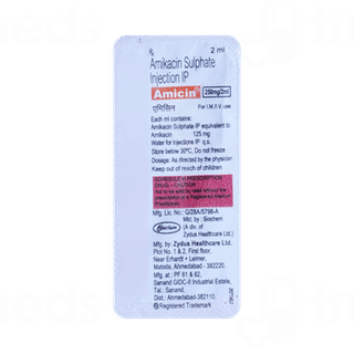 Amicin 250mg Injection 2ml