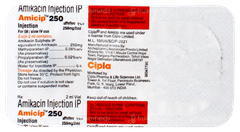 Amicip 250 Injection 2ml