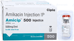 Amicip 500 MG Injection 2 ML