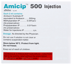 Amicip 500 Injection 2ml