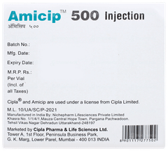 Amicip 500 Injection 2ml