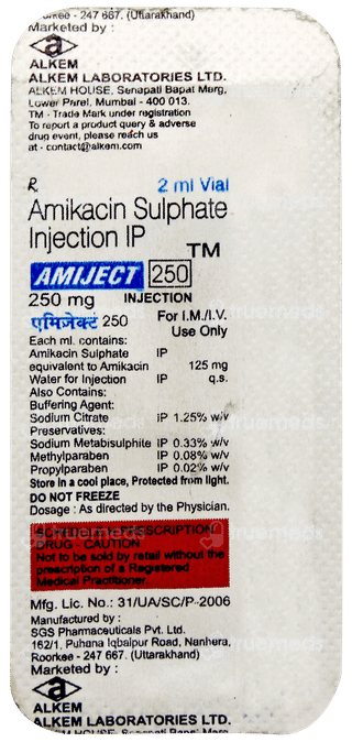 Amiject 250 Injection 2ml