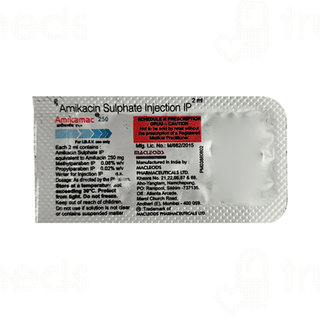 Amikamac 250 Injection 2ml