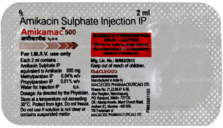 Amikamac 500 Injection 2ml