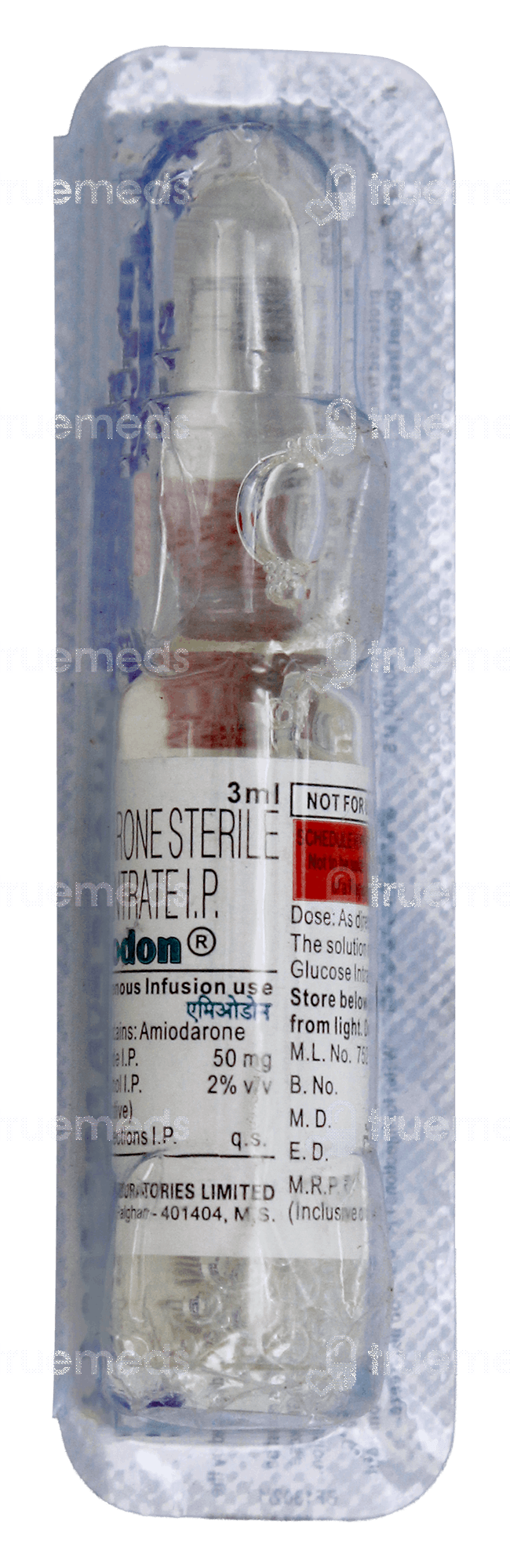 Amiodon 150 MG Injection 3 ML | Order Amiodon 150 MG Injection 3 ML ...