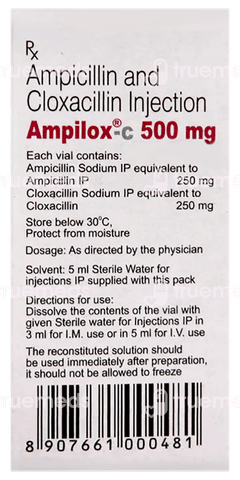 Ampilox C 500mg Injection 1