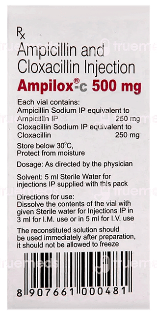 Ampilox C 500mg Injection 1