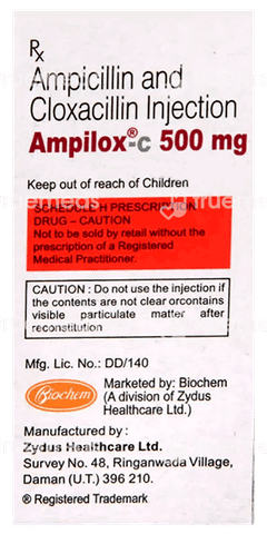 Ampilox C 500mg Injection 1