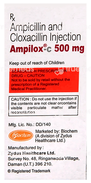Ampilox C 500mg Injection 1