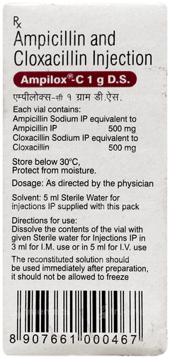 Ampilox C 1g Ds Injection 1