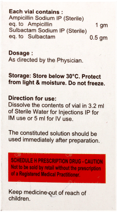 Ampitrust 1.5Gm Injection 1