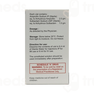 Ampitrust 2000/1000 Mg Injection 1