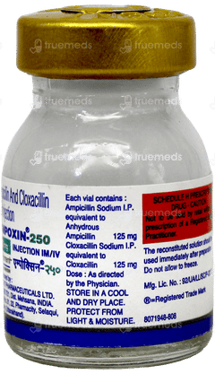 Ampoxin 250 Injection 1 Ampoxin 250 Injection 1