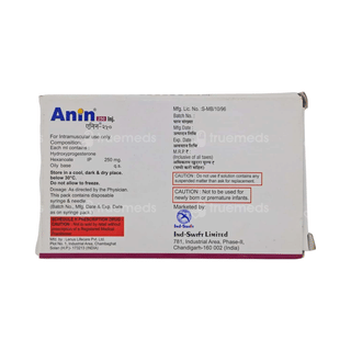 Anin 250 Mg Injection 1 Ml
