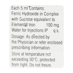 Anofer S 100 Injection 5Ml