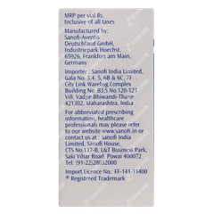 Apidra 100iu Injection 10ml