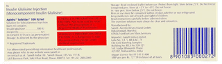 Apidra Solostar 100Iu Injection 3Ml