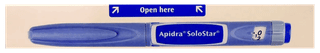 Apidra Solostar 100Iu Injection 3Ml