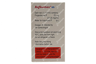 Aqsusten 25 MG Injection 1.119 ML