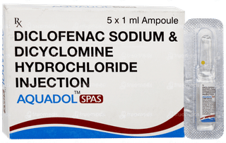 Aquadol Spas Injection 1ml