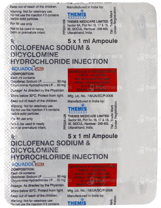 Aquadol Spas Injection 1ml
