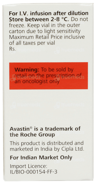 Avastin 100mg Injection 4ml