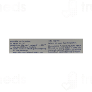 Avaxim 80iu Pediatric Vaccine 0.5ml