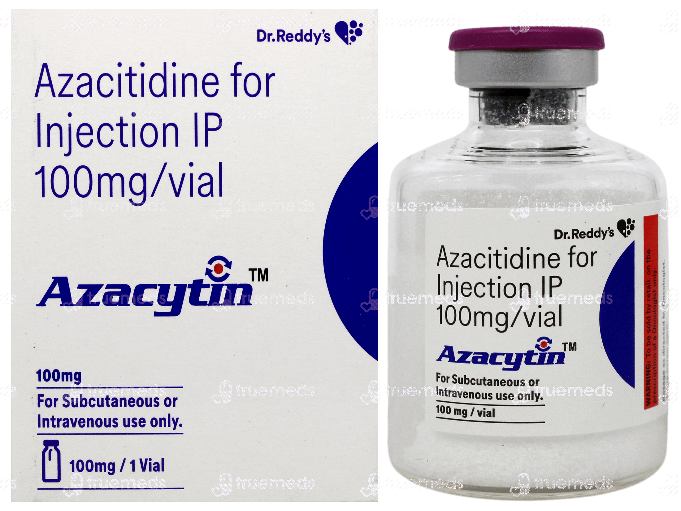 Azacytin 100 Mg Injection 1 Ml - Uses, Side Effects, Dosage, Price ...