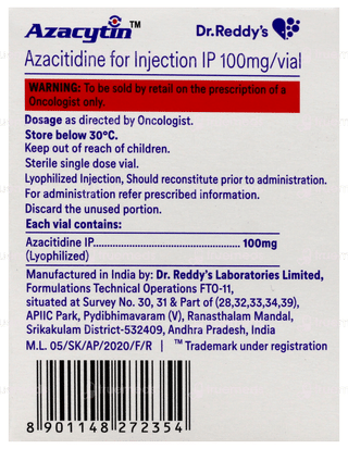Azacytin Injection 1