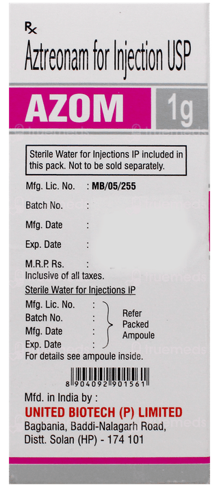Azom 1Gm Injection 1