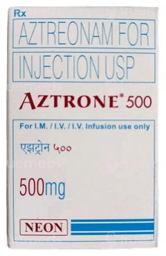 Aztrone 500 Mg Injection 1
