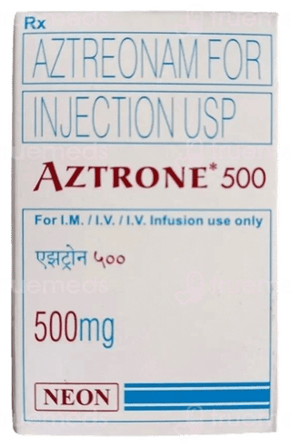 Aztrone 500 Mg Injection 1