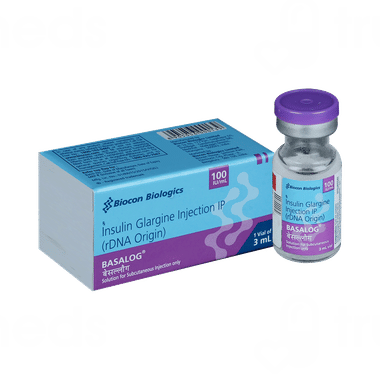 Basalog 100 Iu Injection 3 Ml - Uses, Side Effects, Dosage, Price ...