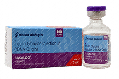 Basalog 100 IU Injection 5 ML