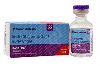 Basalog 100 IU Injection 5 ML