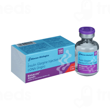 Basalog 100 Iu Injection 5 Ml - Uses, Side Effects, Dosage, Price ...