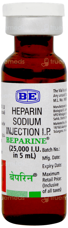Beparine 25000iu Injection 5ml Beparine 25000iu Injection 5ml