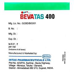 Bevatas 400 Injection 16Ml Bevatas 400 Injection 16Ml