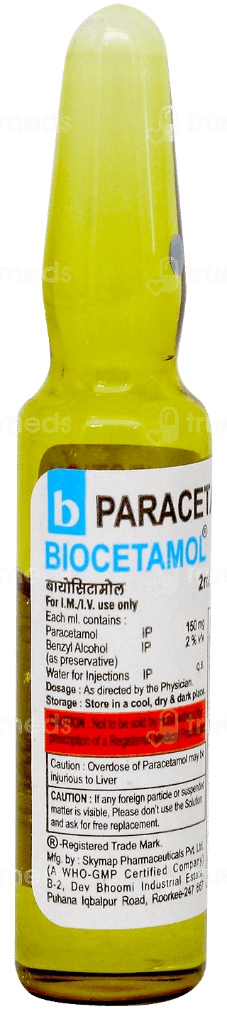 Biocetamol Injection 2ml