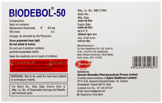 Biodebol 50Mg Injection 1Ml