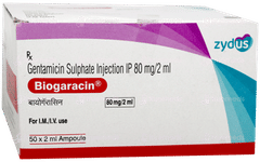 Biogaracin 80mg Injection 2ml