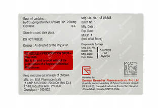 Biosterone Depot 250 MG Injection 1 ML