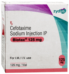 Biotax 125 MG Injection 1