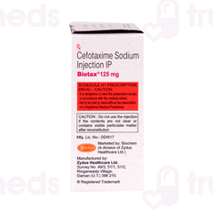 Biotax 125 MG Injection 1