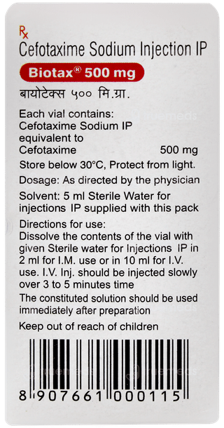 Biotax 500mg Injection 1