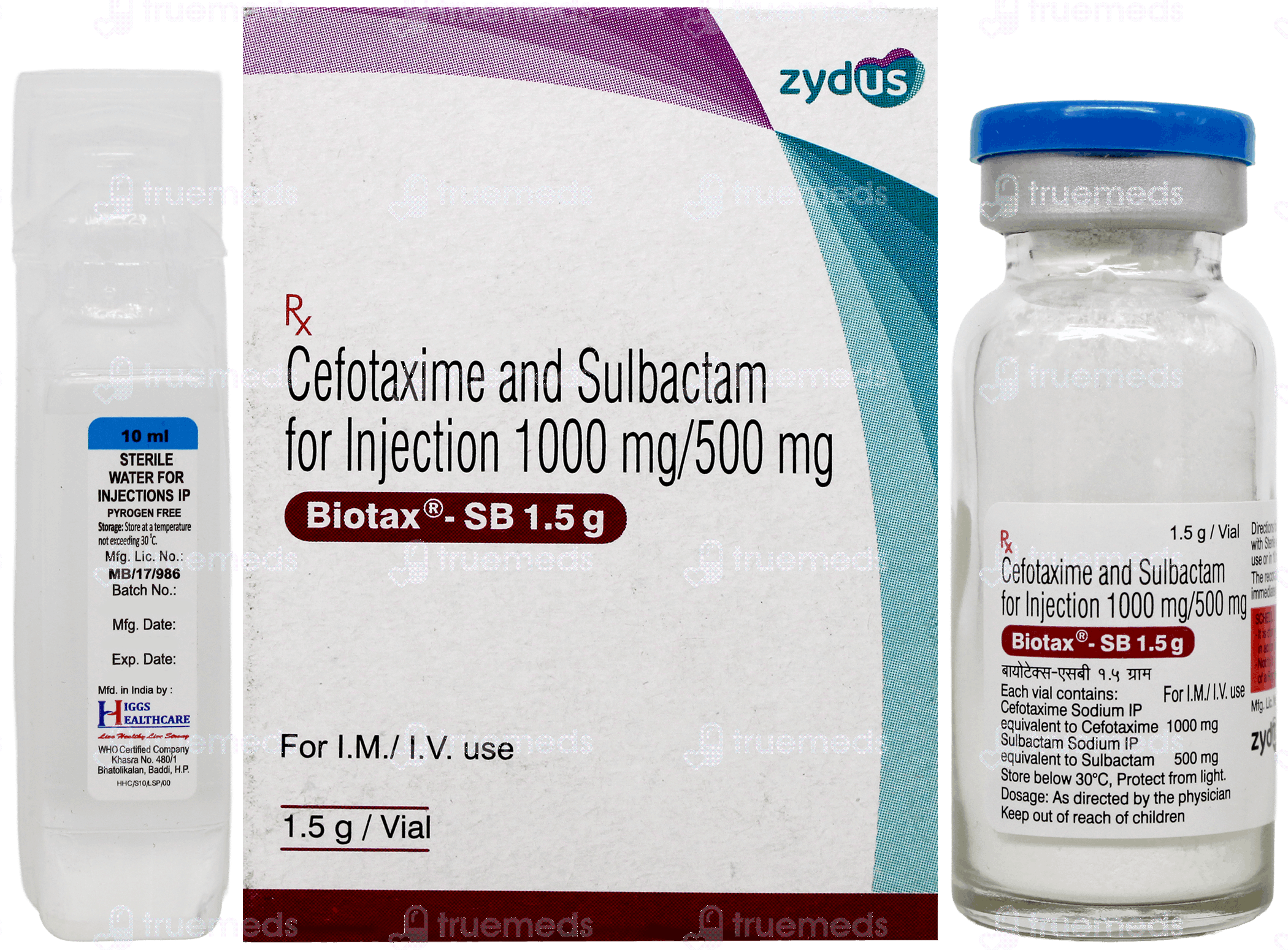 Scotax Injection Biotax Sb 1000500 Mg Injection 1 - Uses, Side Effects, Dosage, Price ...