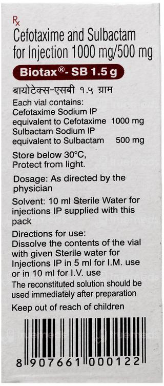 Biotax Sb 1.5g Injection 1