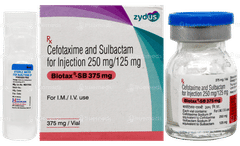 Biotax Sb 250/125 MG Injection 1 Biotax Sb 250/125 MG Injection 1
