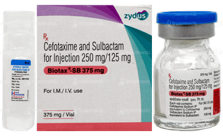 Biotax Sb 250/125 MG Injection 1