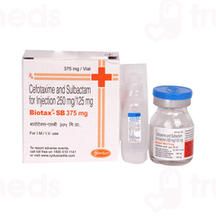 Biotax Sb 250/125 MG Injection 1